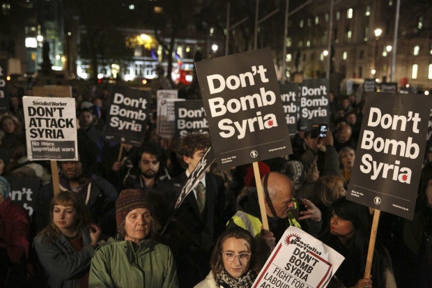 Britian Launches First Airstrike Over Syria After Parliamentary Vote