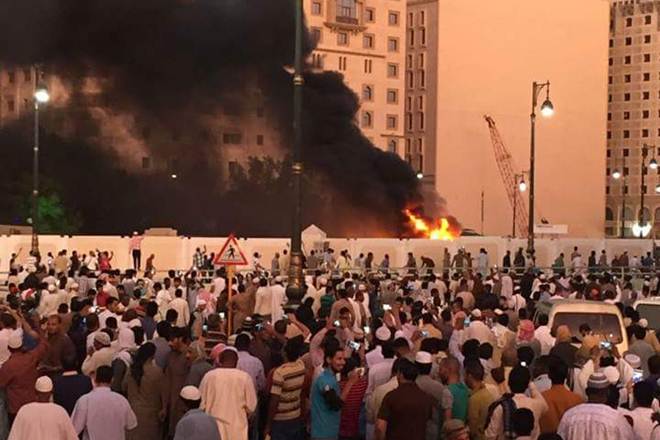BREAKING- Explosion At Mosque in Saudi Arabia's Medina City, 4 Killed