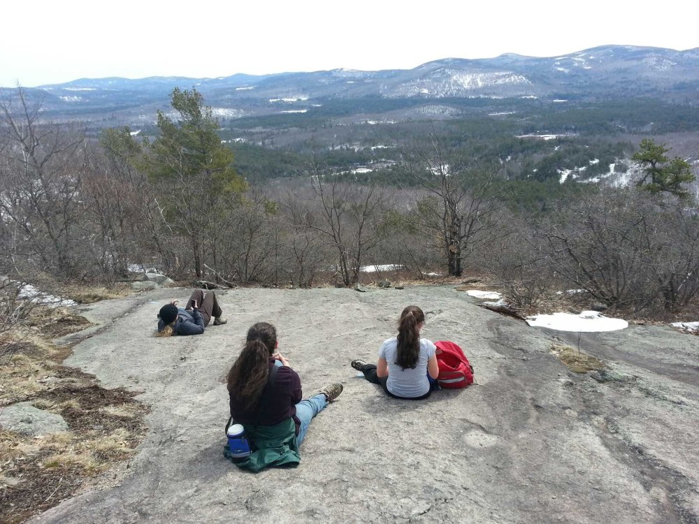 Hiking Burnt Mountain in Maine