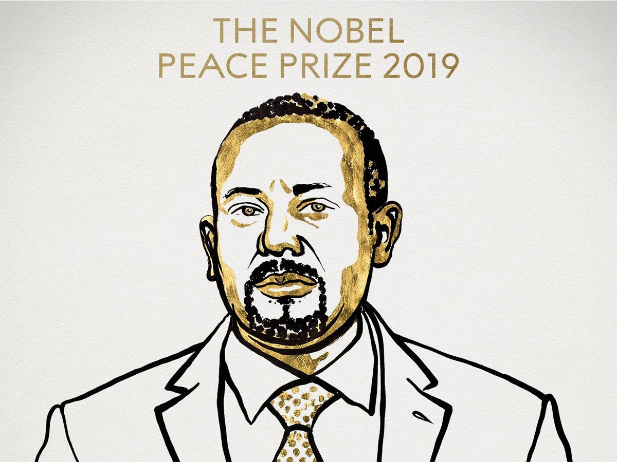 Ethiopian PM Abiy Ahmed wins 2019 Nobel Peace Prize